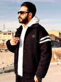 بامبر جکت پارچه دورس هنگر هی