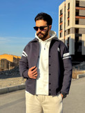 بامبر جکت پارچه دورس هنگر هی