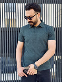 پولوشرت یقه لاسکنه حصیری ZARA