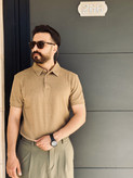 پولوشرت یقه لاسکنه حصیری ZARA