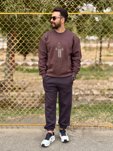 شلوار جاگر داخل کرک مچینست