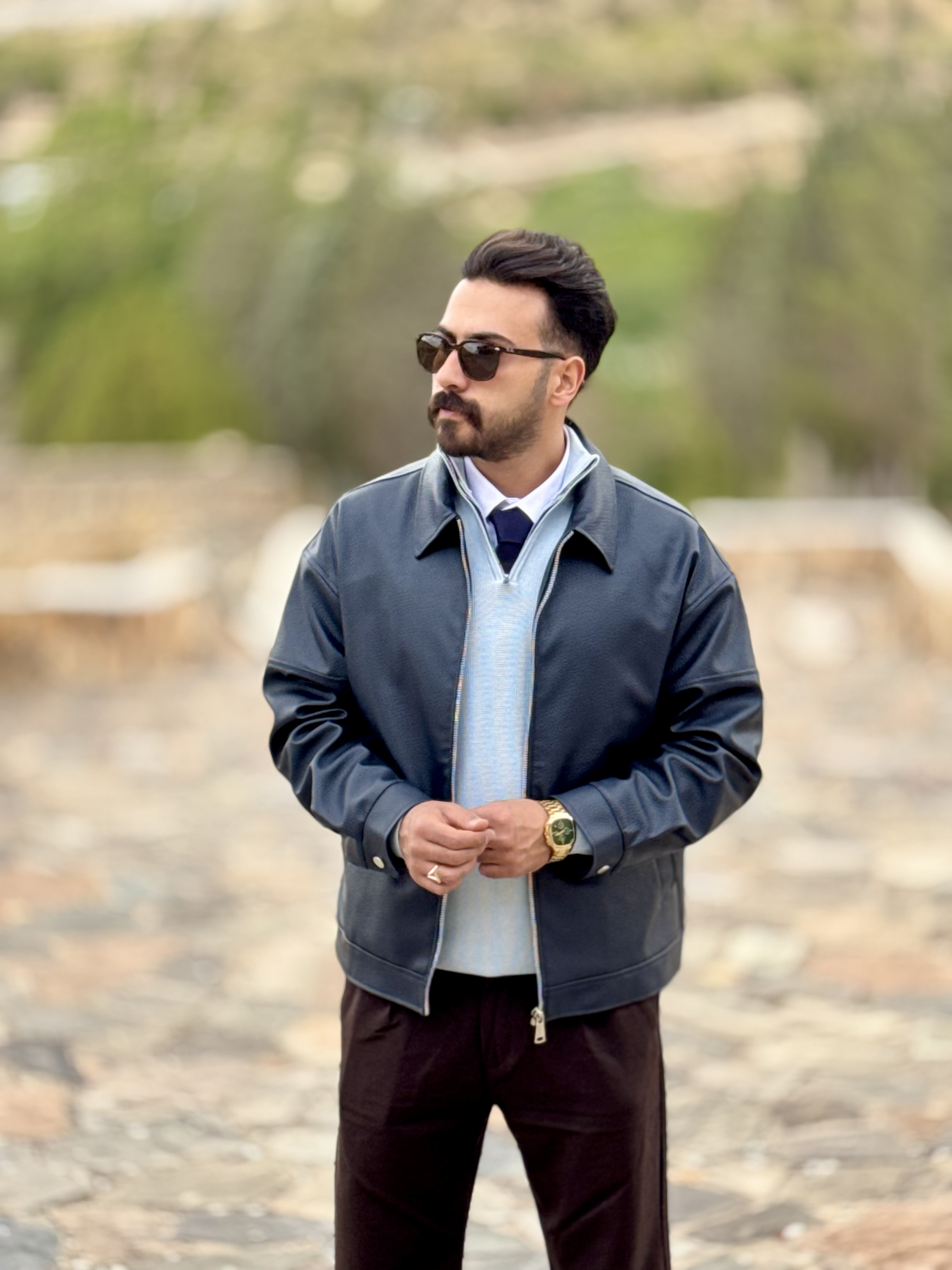 جکت چرم پوست ماری مکویین ۲
